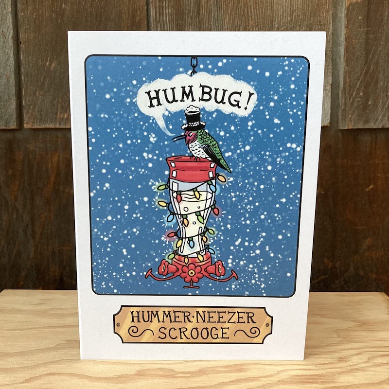 A photo of the Hummerneezer Scrooge Card